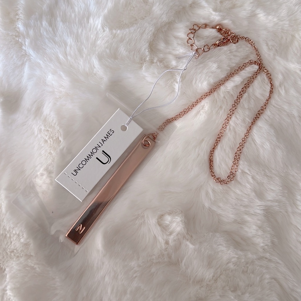 Uncommon James N Rose Gold Necklace 25$